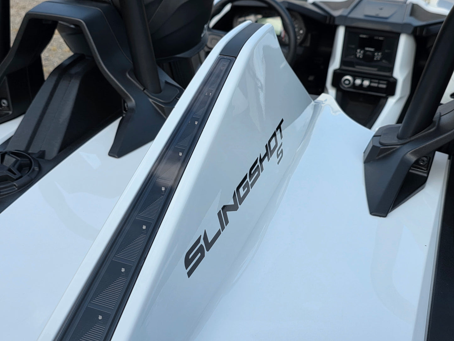 2021 Polaris Slingshot S - White Lightning